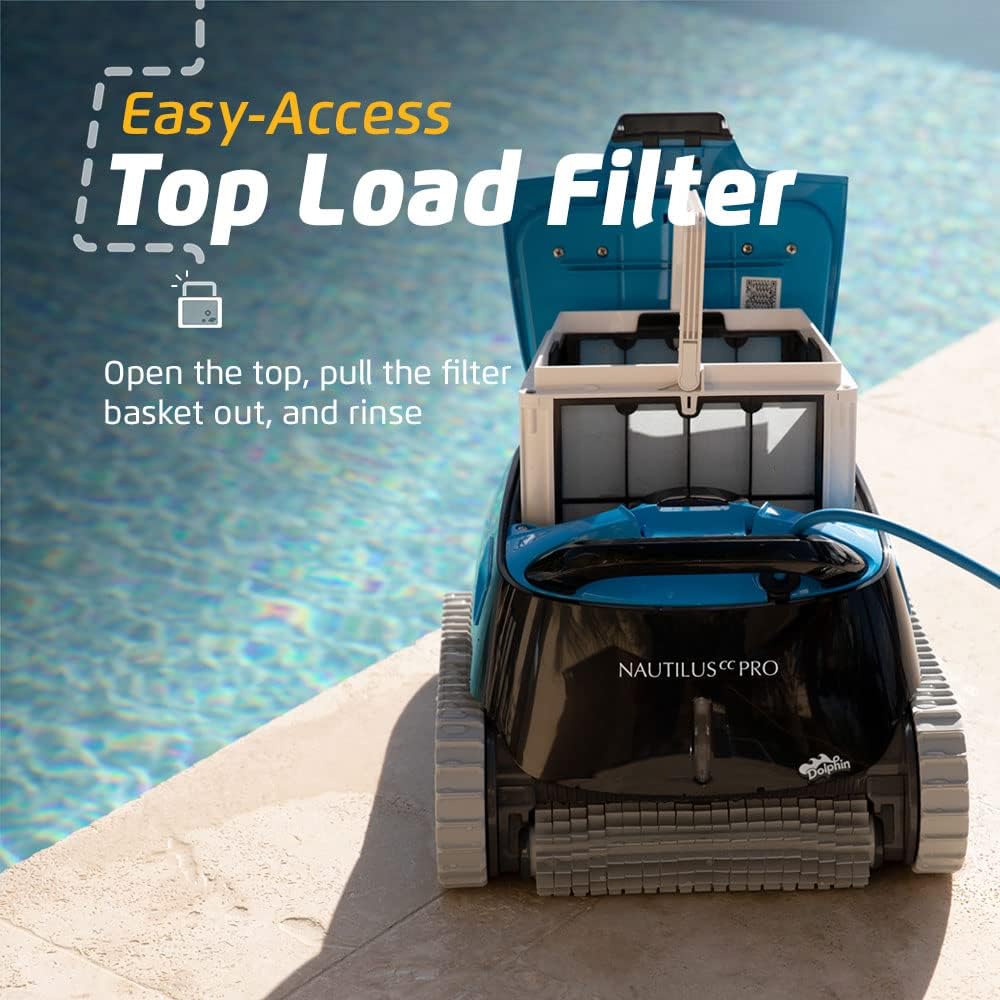 Dolphin Nautilus CC Robotic Pool Vacuum Cleaner All Pools up to 33 FT