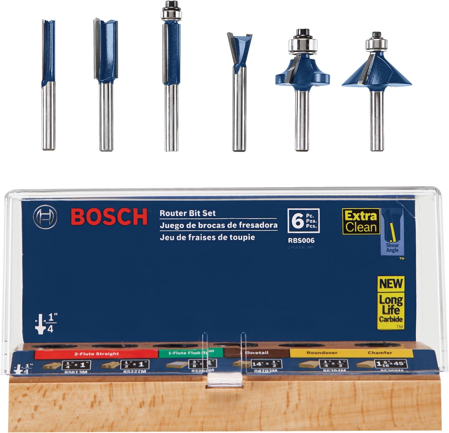 BOSCH 1617EVSPK Wood 12 Amp Router Tool Combo Kit