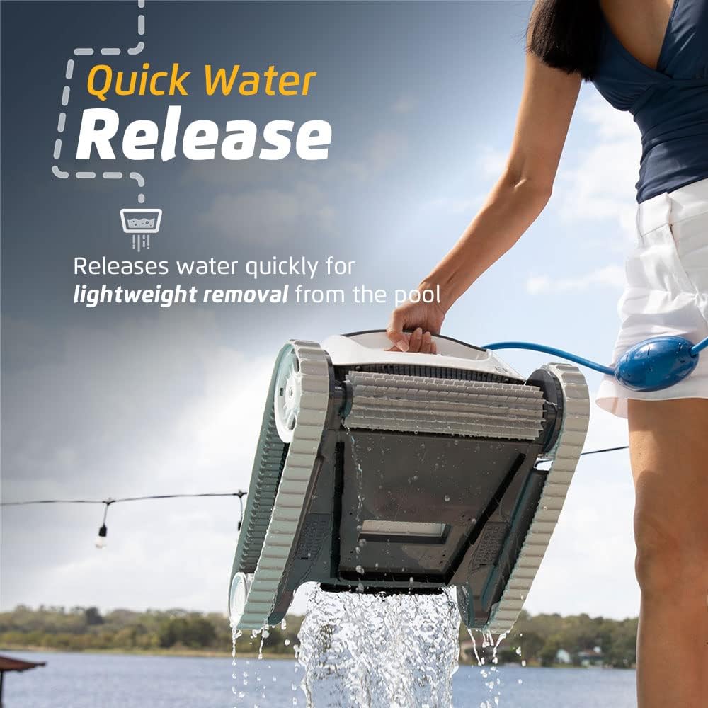 Robotic Pool Vacuum Cleaner All Pools up to 30 FT